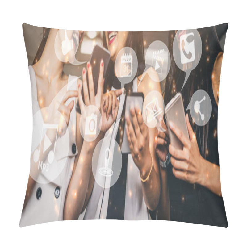 Personality  Multimedia And Computer Applications Concep Pillow Covers