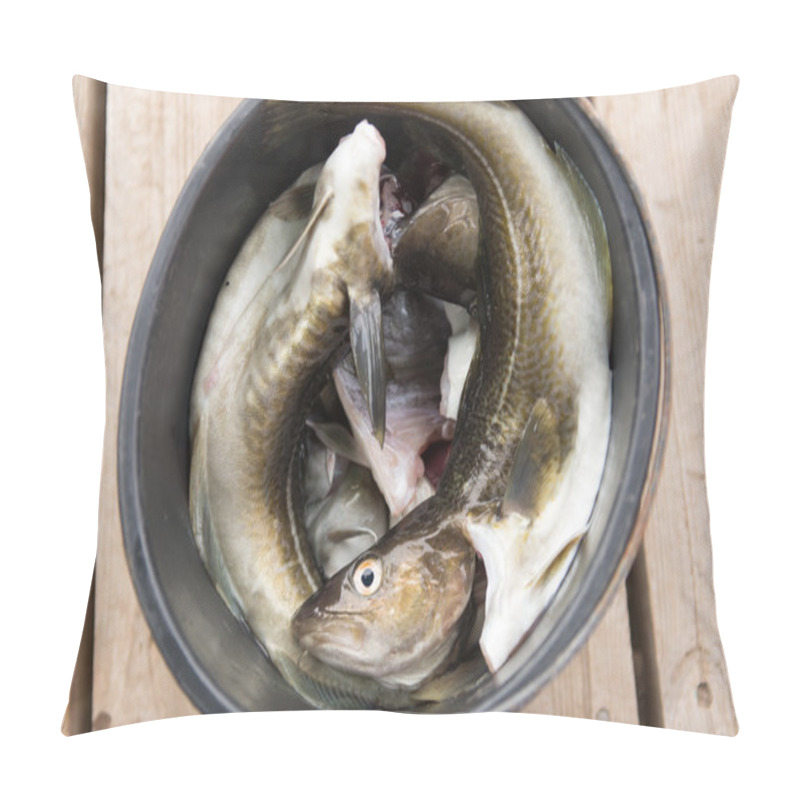 Personality  Fresh Cod In A Bucket Pillow Covers