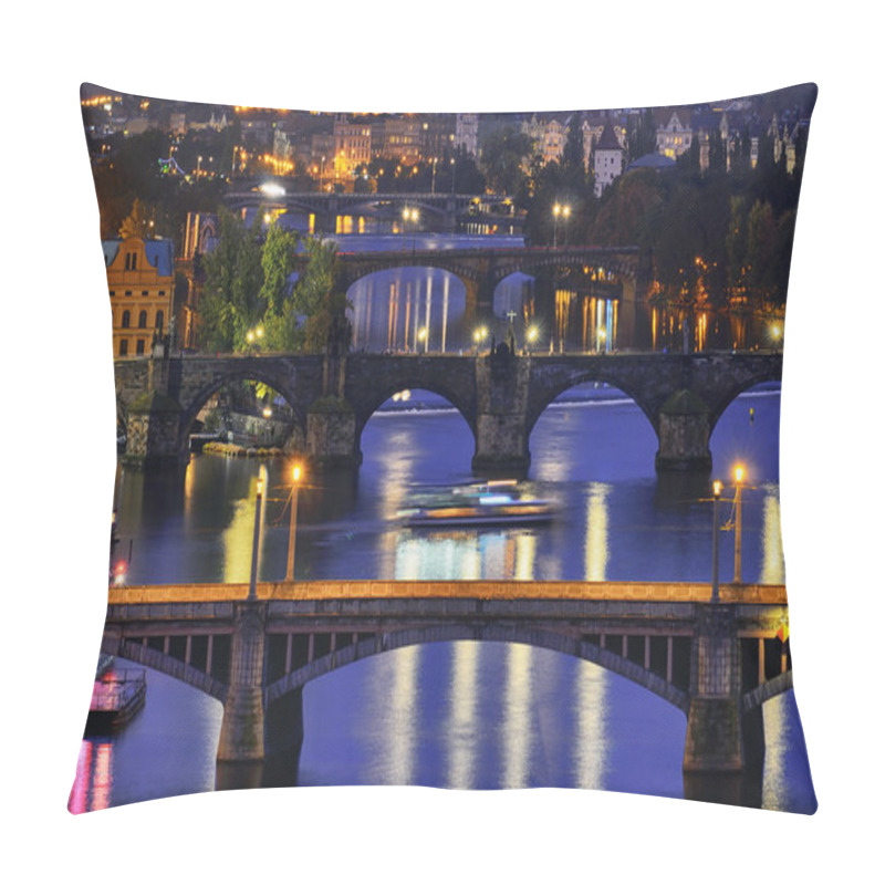 Personality  Prague At Night Pillow Covers