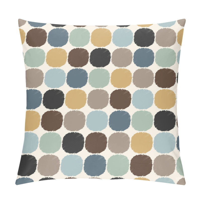 Personality  Rounded Corner Square Pattern Pillow Covers