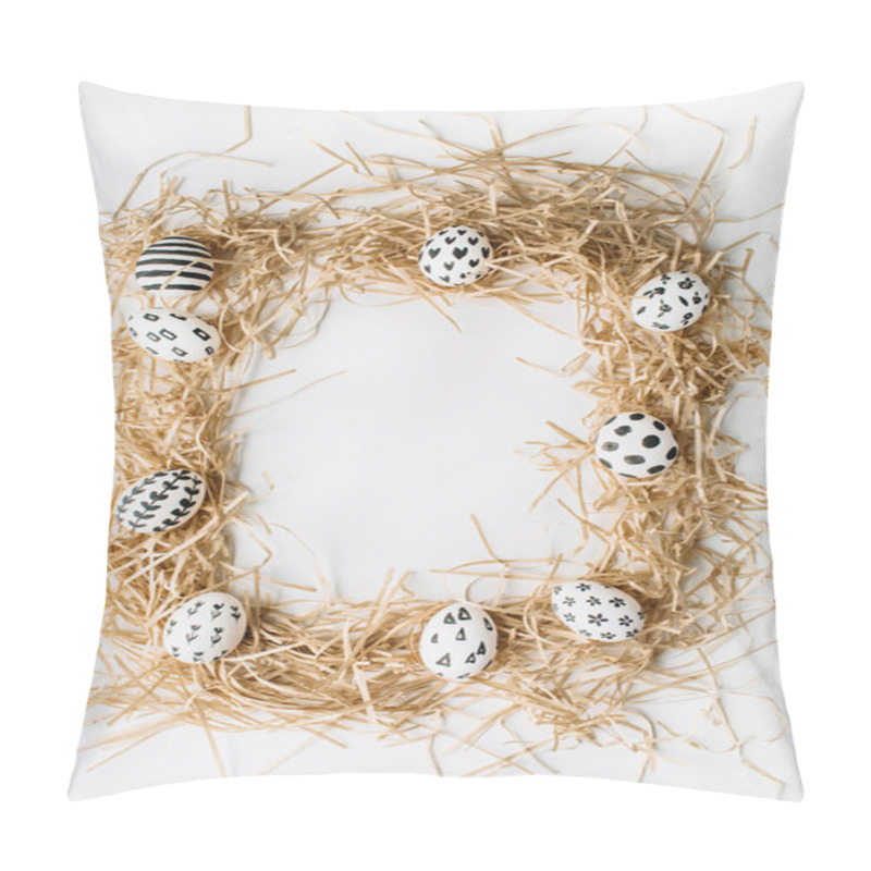 Personality  Easter Eggs In The Nest  Pillow Covers