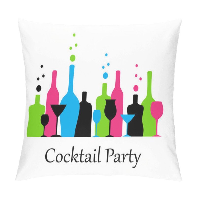 Personality  Cocktail Party Pillow Covers