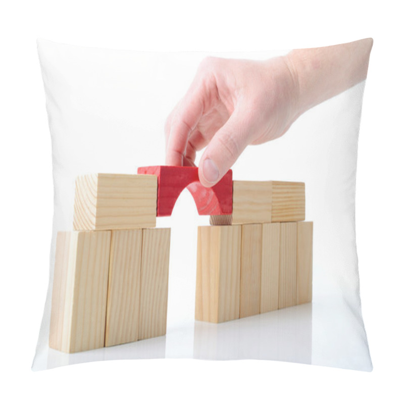 Personality  Building Bridges Pillow Covers