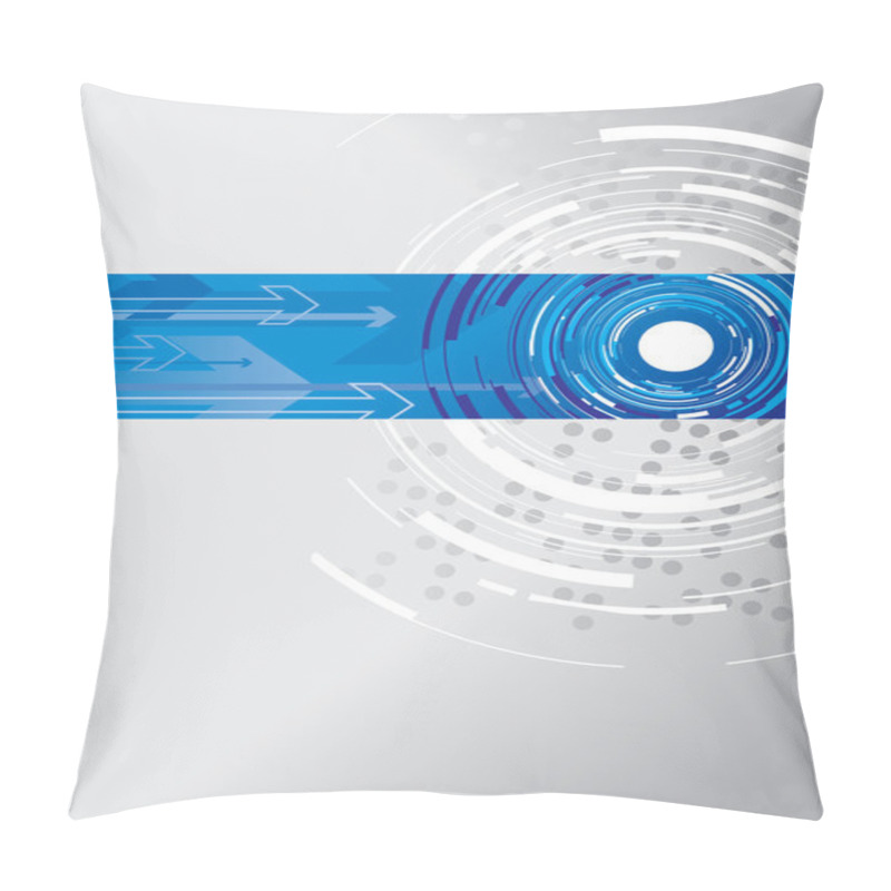 Personality  A Circle And Arrow Background Pillow Covers