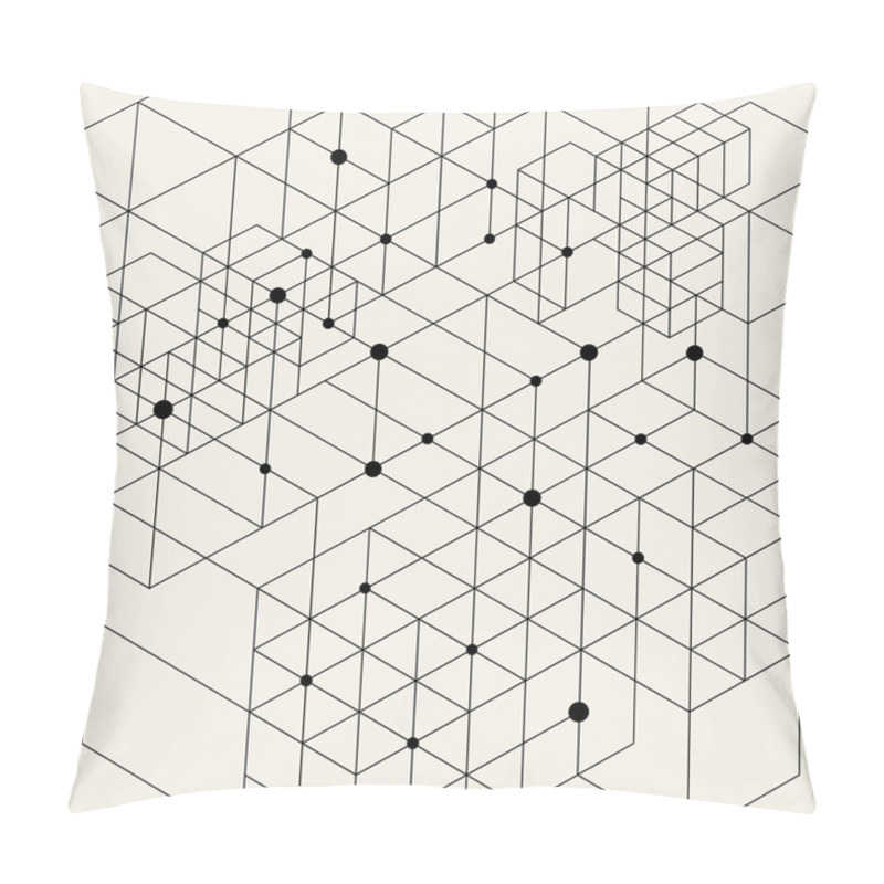 Personality  Seamless Pattern With Geometric Tiles Pillow Covers