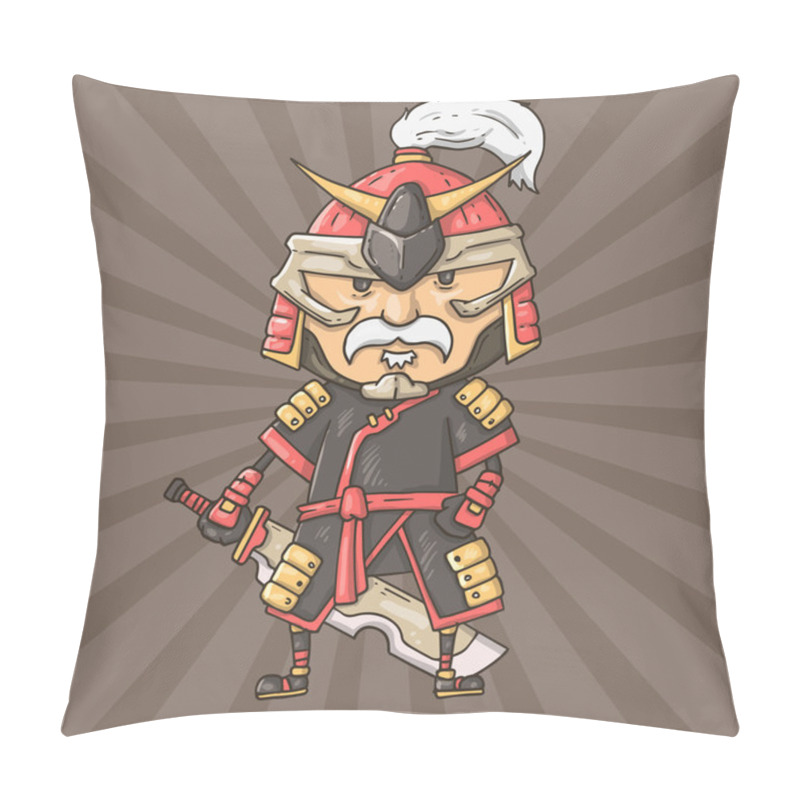 Personality  Old Warrior Pillow Covers