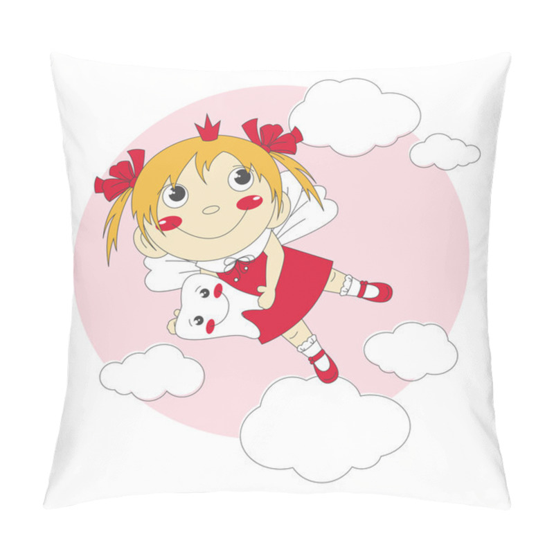 Personality  Little Tooth Fairy Pillow Covers