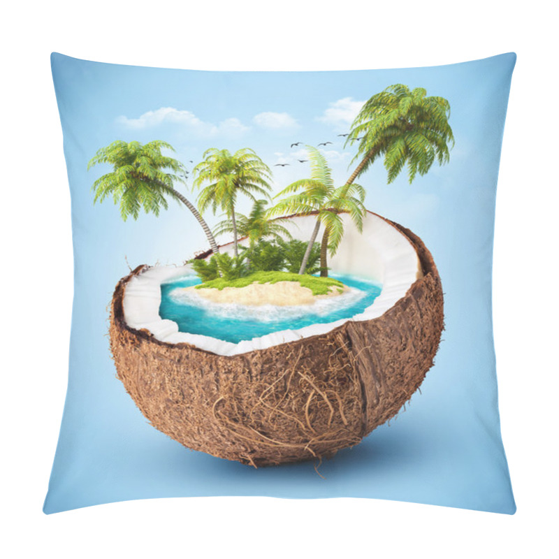 Personality  Tropical Island Pillow Covers