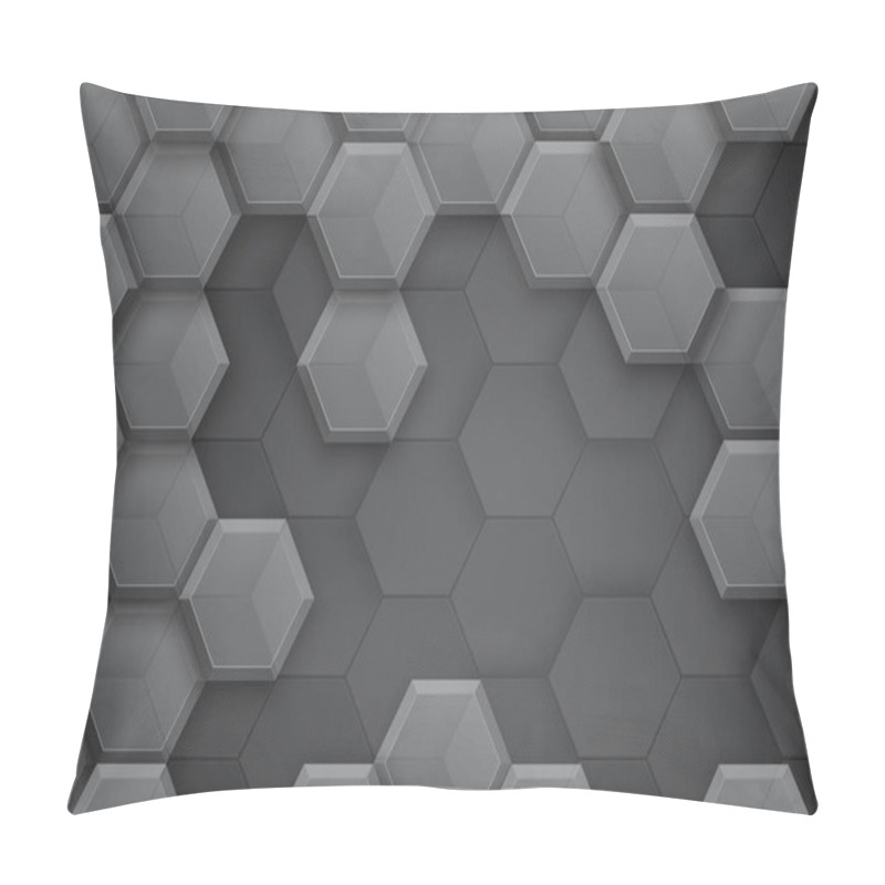 Personality  Pattern Hexagon Background Abstract And Geometric Wallpaper With Cover Web Shape Pillow Covers