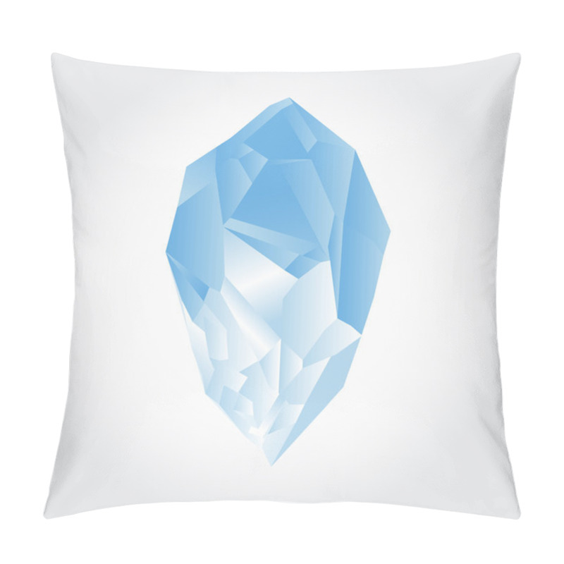 Personality  Blue Crystal Pillow Covers