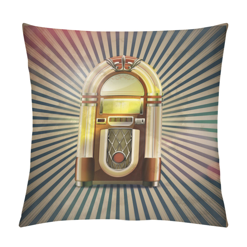 Personality  Classic Juke Box Pillow Covers