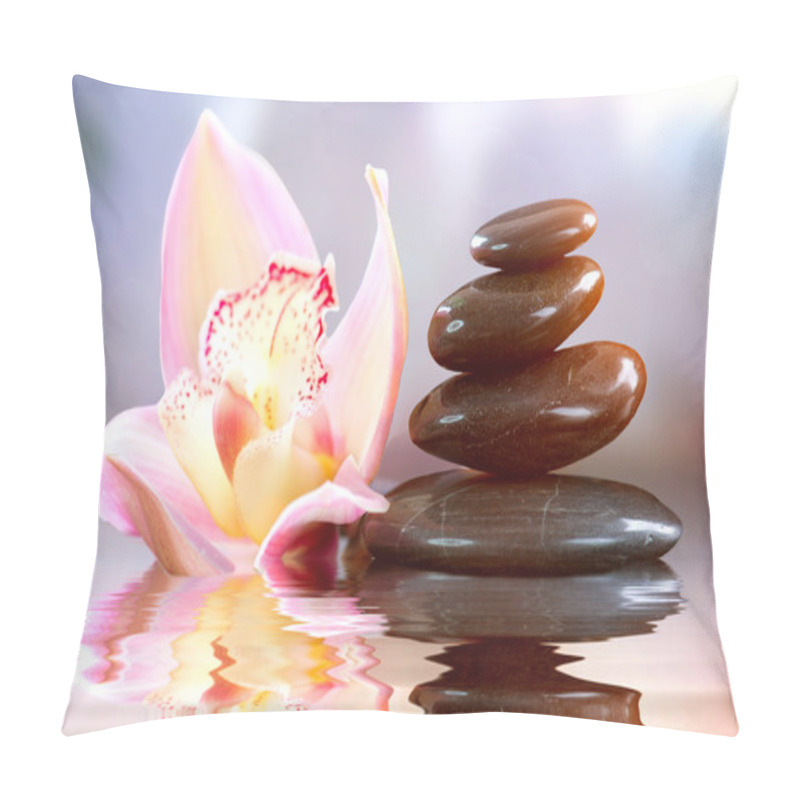 Personality  Spa Zen Stones. Harmony Concept Pillow Covers