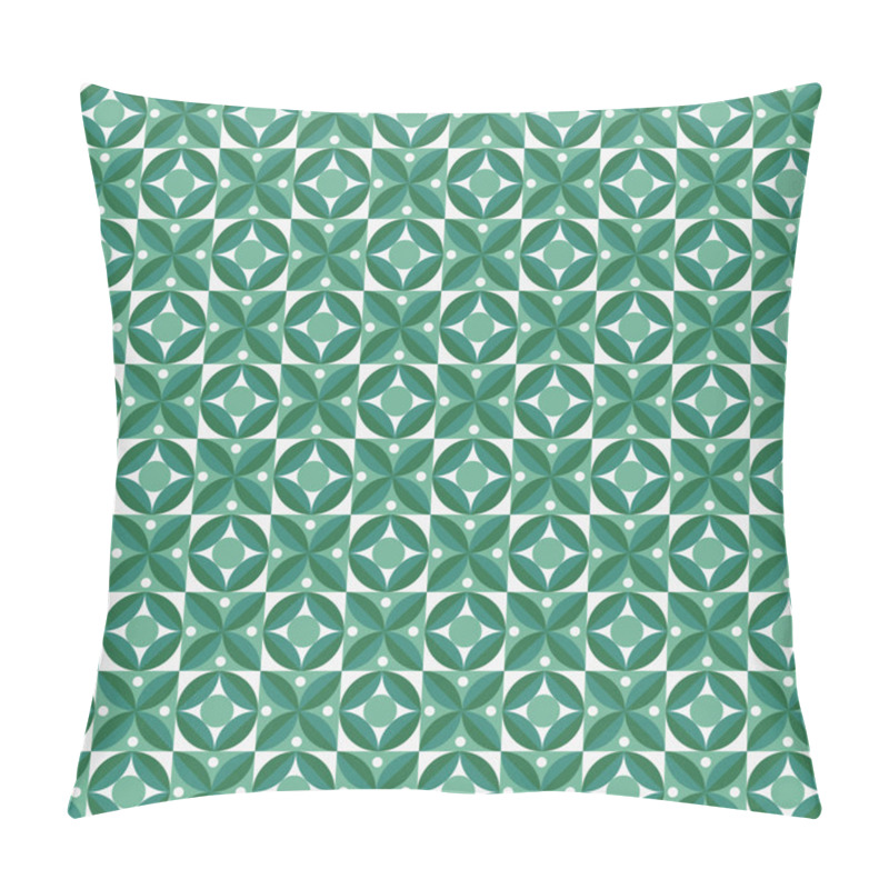 Personality  Pattern Green Leaves Geometry For Concept Design. Spring Tree Illustration. Elegant White Background. Vector Graphic Cover. Pillow Covers