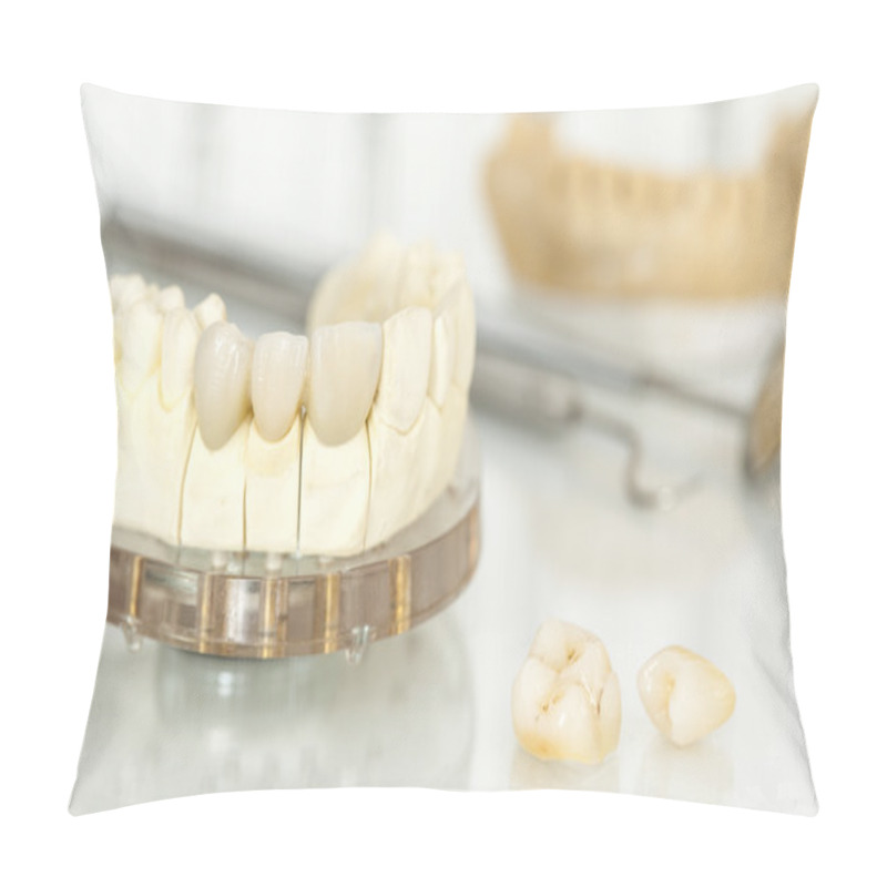 Personality  Metal Free Ceramic Dental Crowns Pillow Covers