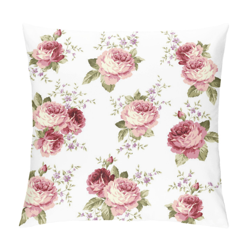 Personality  Rose Flower Illustration, Pillow Covers