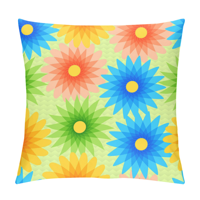 Personality  Vector Background With Flowers. Pillow Covers