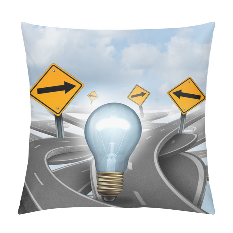 Personality  Strategic Ideas Concept Pillow Covers