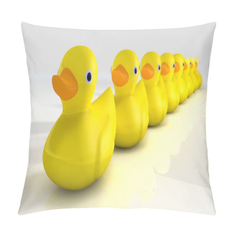 Personality  Get All Your Rubber Ducks In A Row Pillow Covers