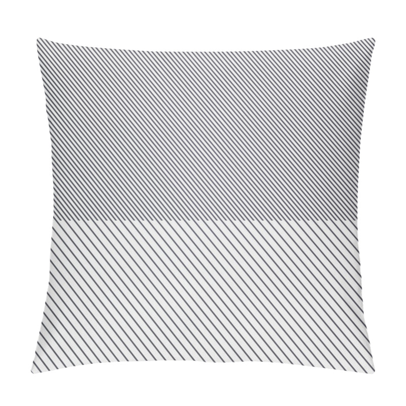 Personality  Gray Stripes Texture Pillow Covers