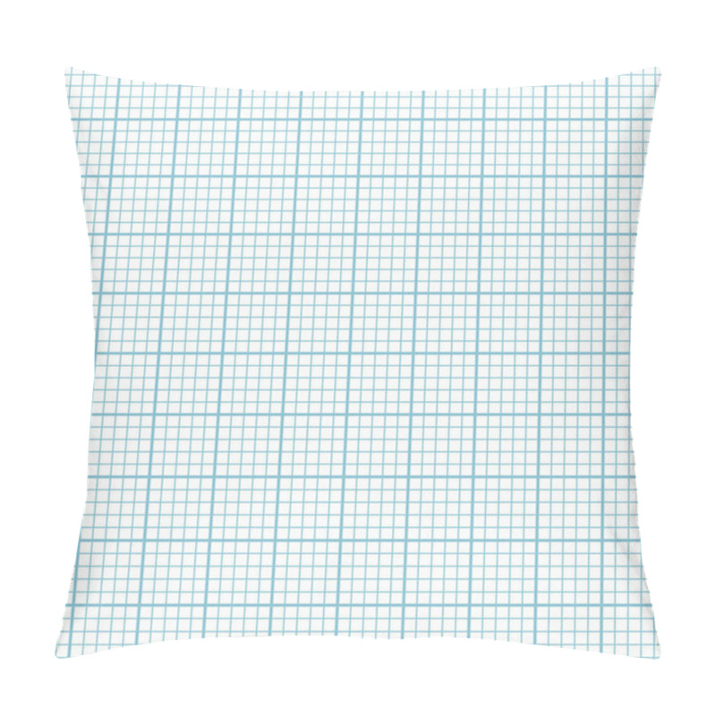 Personality  Millimeter Graph Paper Grid. Grid Paper Wireframe Pattern Textured Background. Used For Notes Graph Documents Business And Education. Pillow Covers