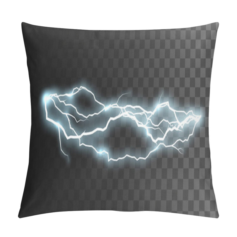 Personality  Thunderbolt Or Lightning Visual Effect For Design Pillow Covers