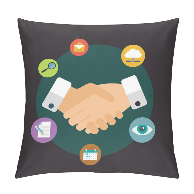 Personality  Customer Relationship Management Pillow Covers