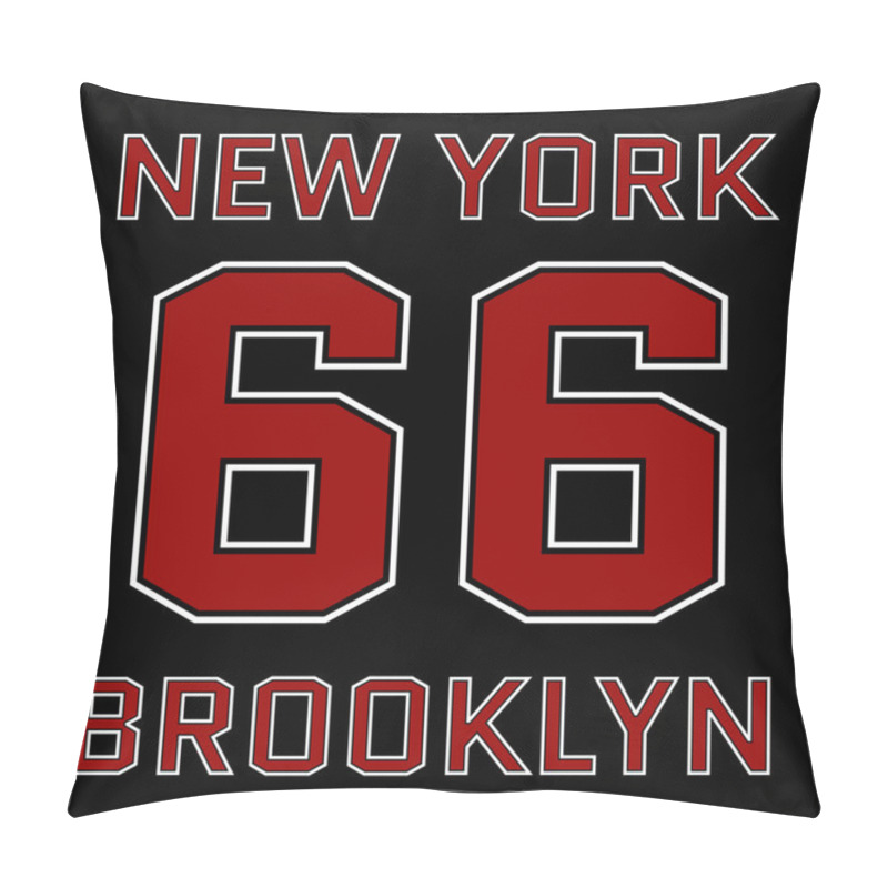 Personality  T-shirt New York Pillow Covers