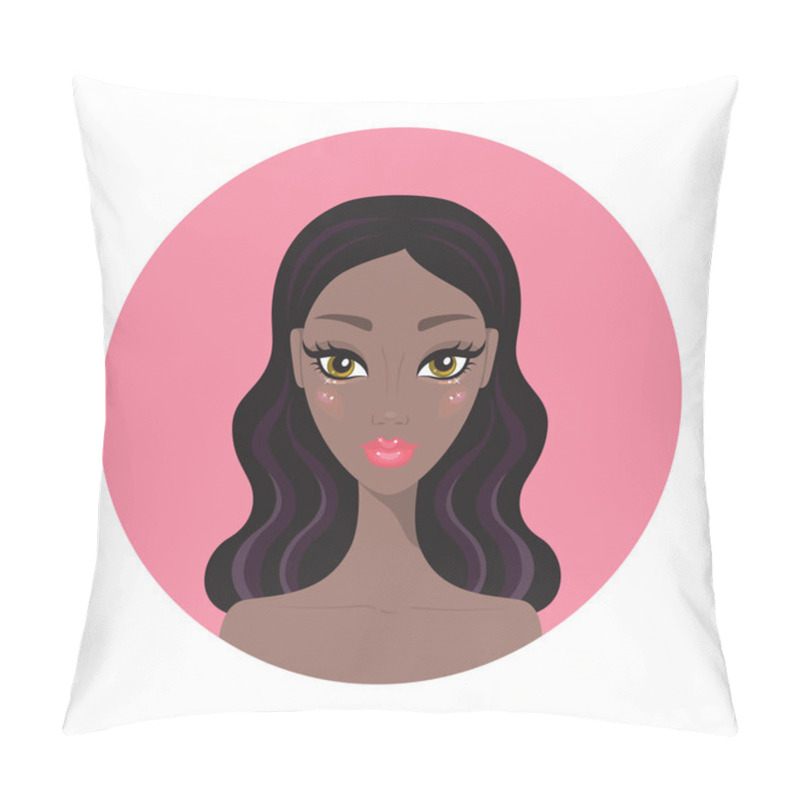 Personality  Ethnic Mixed Woman Pillow Covers