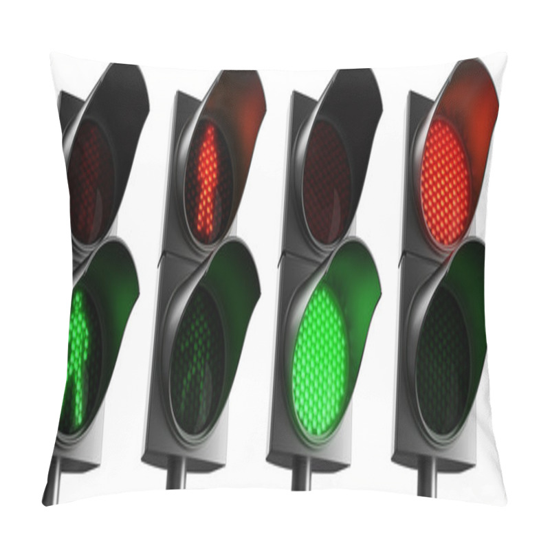 Personality  Crosswalk Lights Pillow Covers