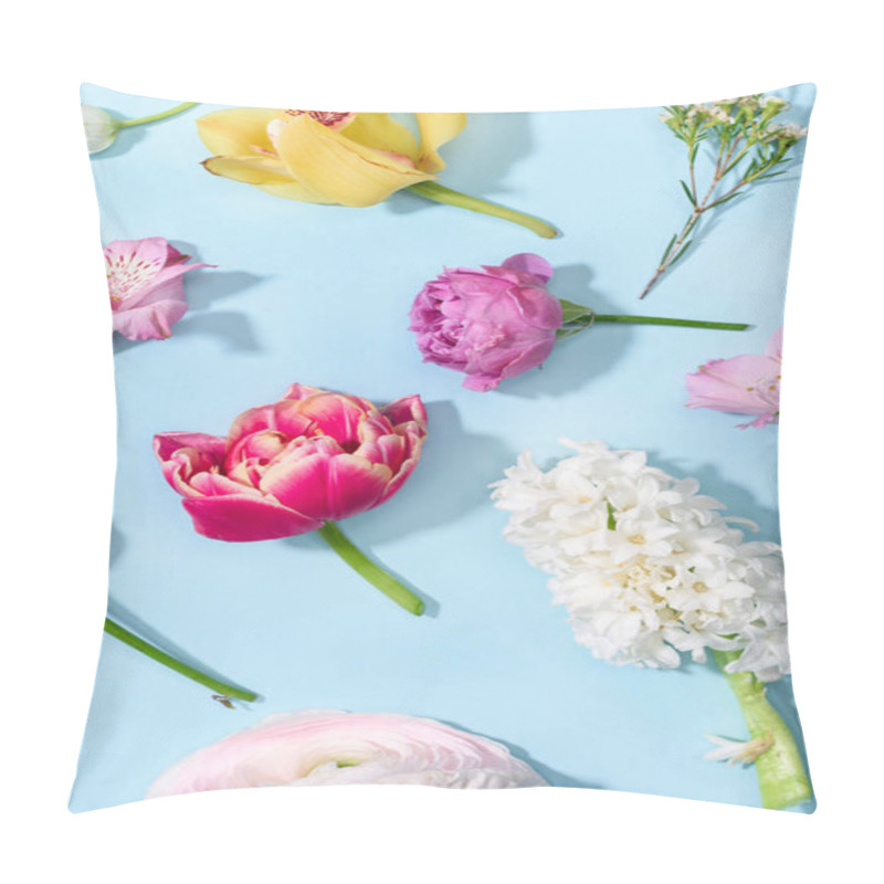 Personality  Beautiful Blooming Flowers Pillow Covers