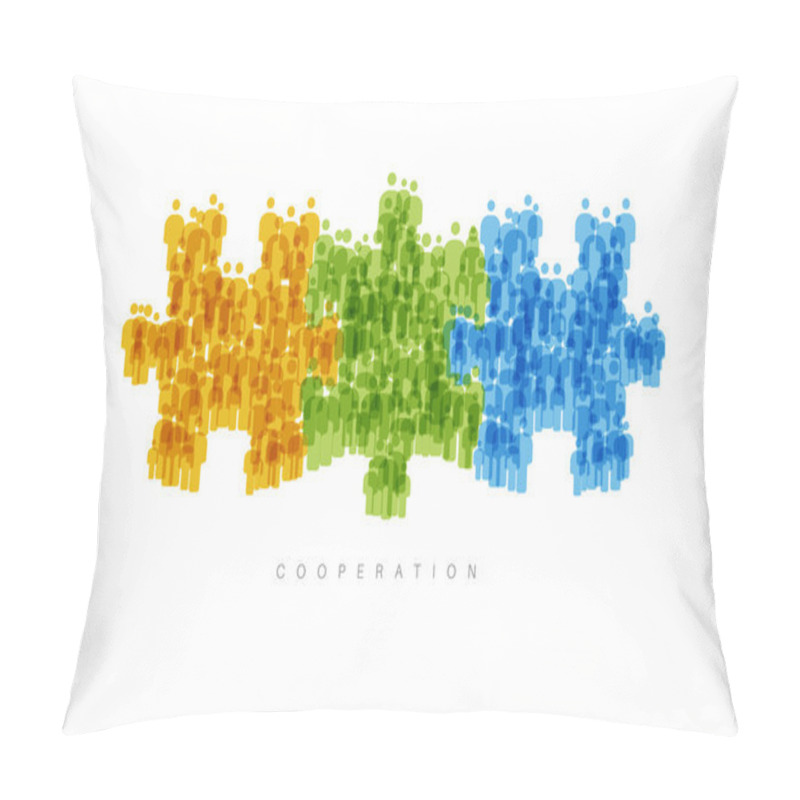 Personality  Brainstorming Teamwork Concept Pillow Covers