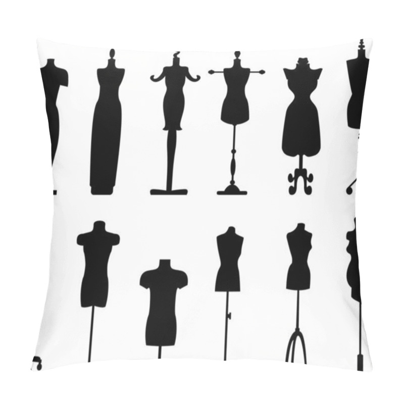 Personality  Tailor Dolls Vector Collection Pillow Covers