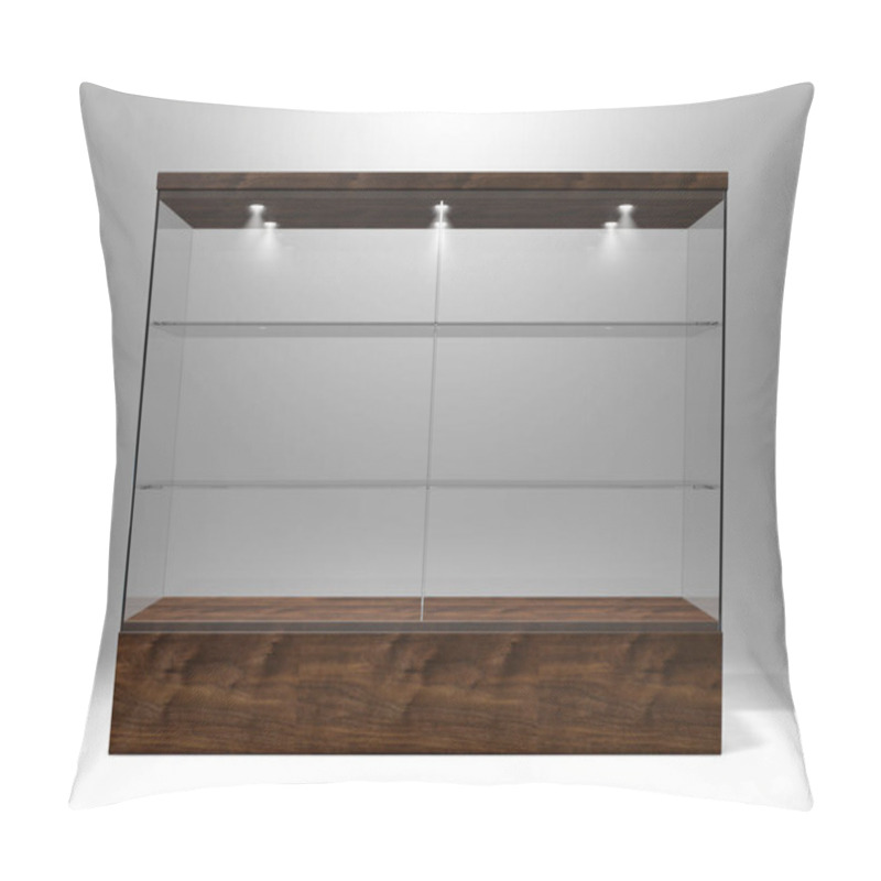 Personality  Glass Display Cabinet Pillow Covers