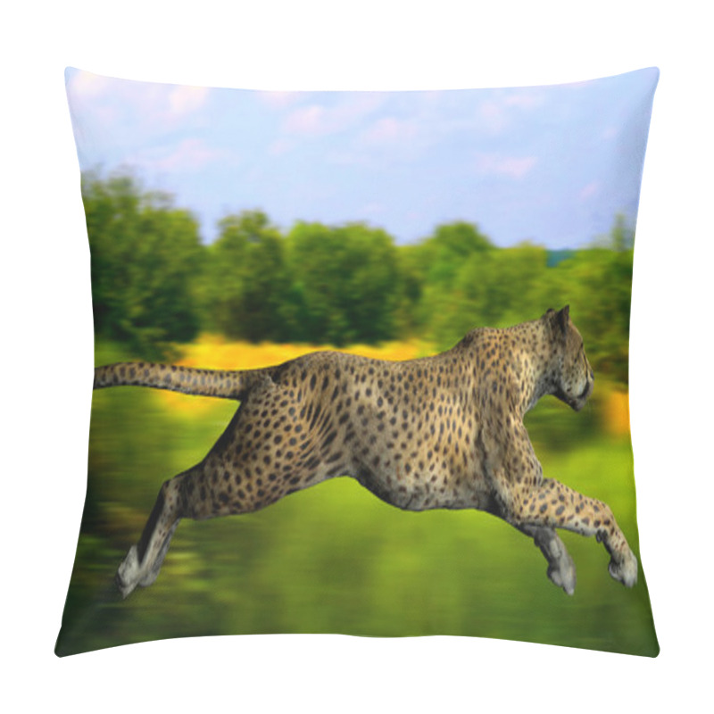 Personality  The Image Of A Gepard Pillow Covers