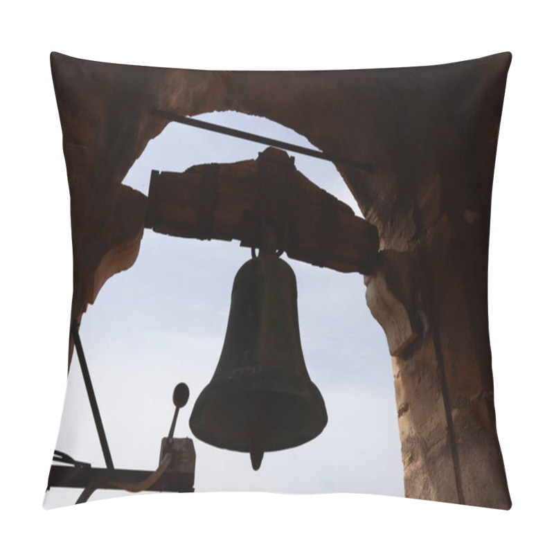 Personality  Palermo, Sicily (Italy): The Bell Tower Of St. Joseph Cafasso (San Giuseppe Cafasso) Church Pillow Covers