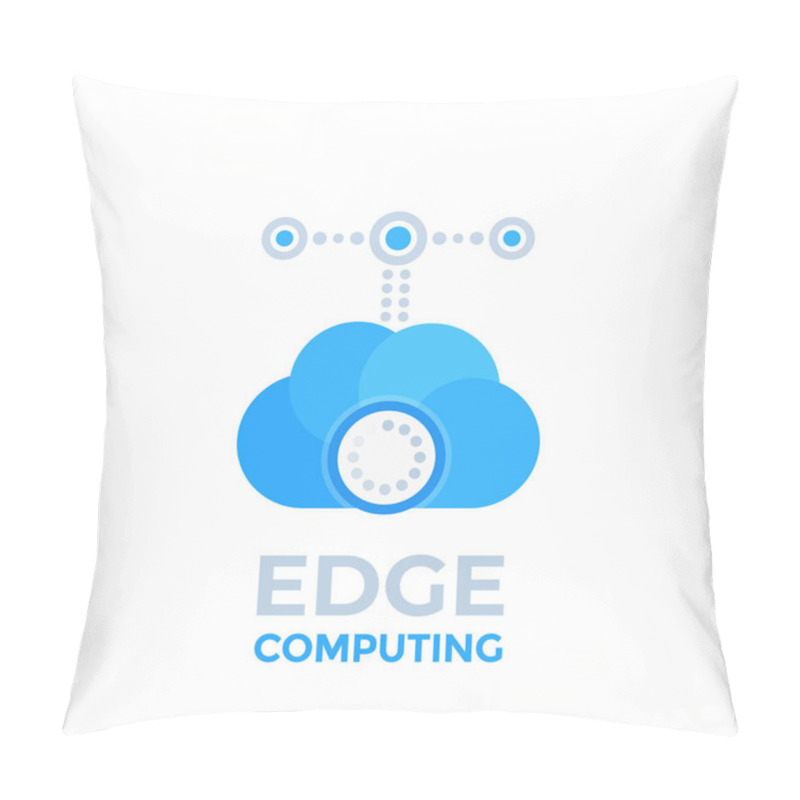 Personality  Edge Computing Icon Pillow Covers