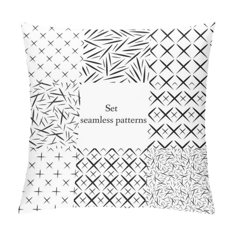 Personality  Geometric Abstract Set Pillow Covers