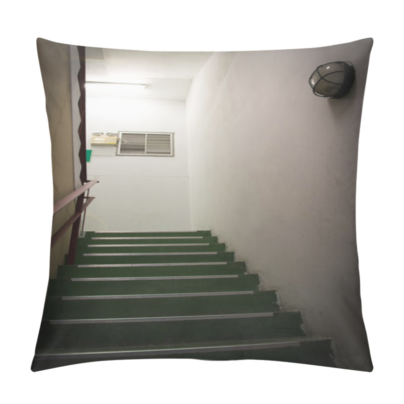 Personality  Open Green Stairwell  Pillow Covers