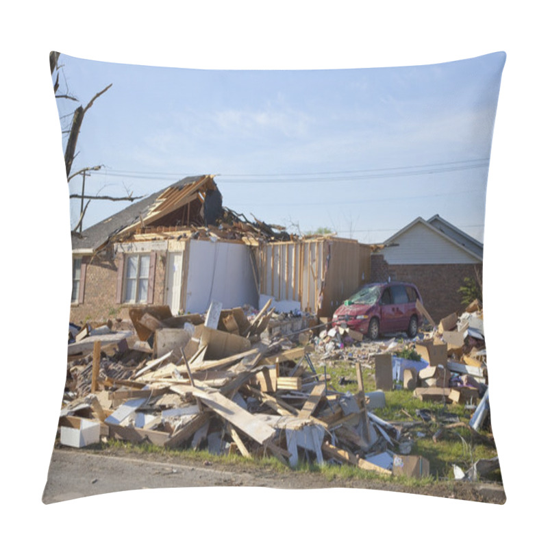 Personality  Tornado Damage Pillow Covers