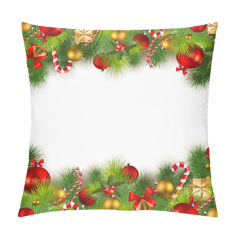 Personality  Christmas Background Pillow Covers