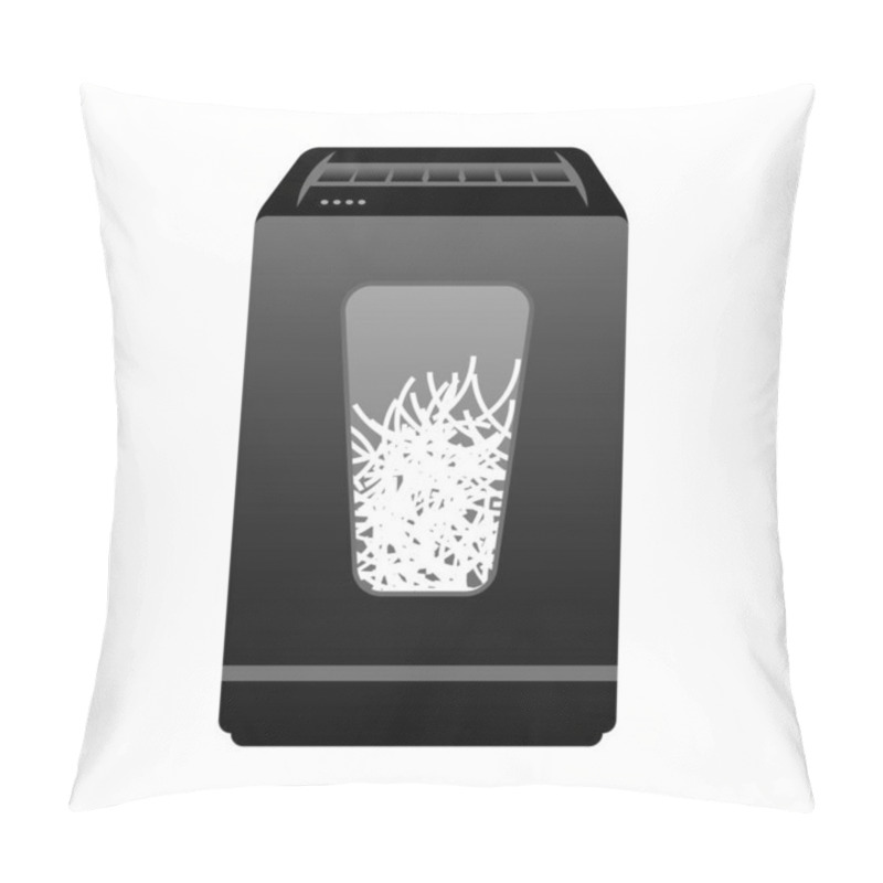 Personality  This Is A Shredder Illustration. Pillow Covers