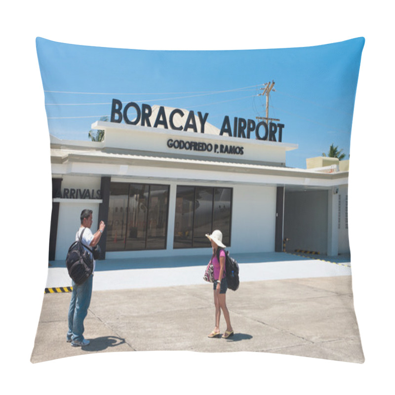 Personality  Boracay Airport Pillow Covers