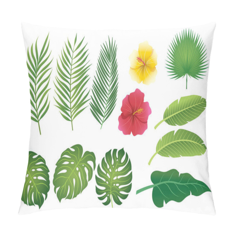 Personality  Tropical Leaves Set Collection Pillow Covers