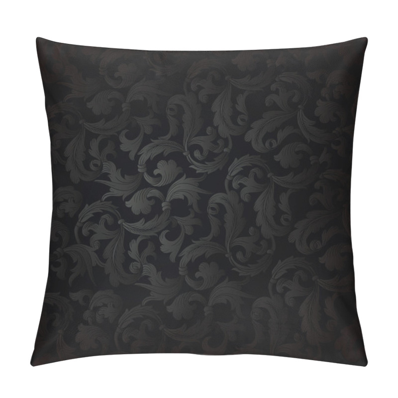 Personality  Dark Retro Wallpaper Background Pillow Covers