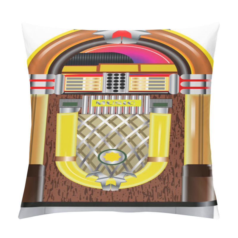 Personality  Jukebox Pillow Covers