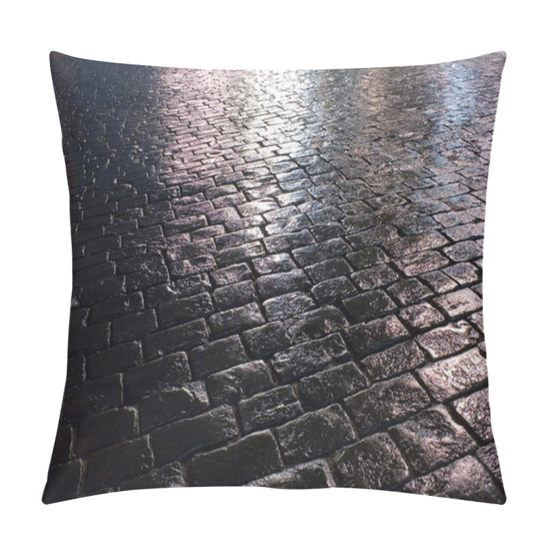 Personality  Wet Pavement Pattern Pillow Covers