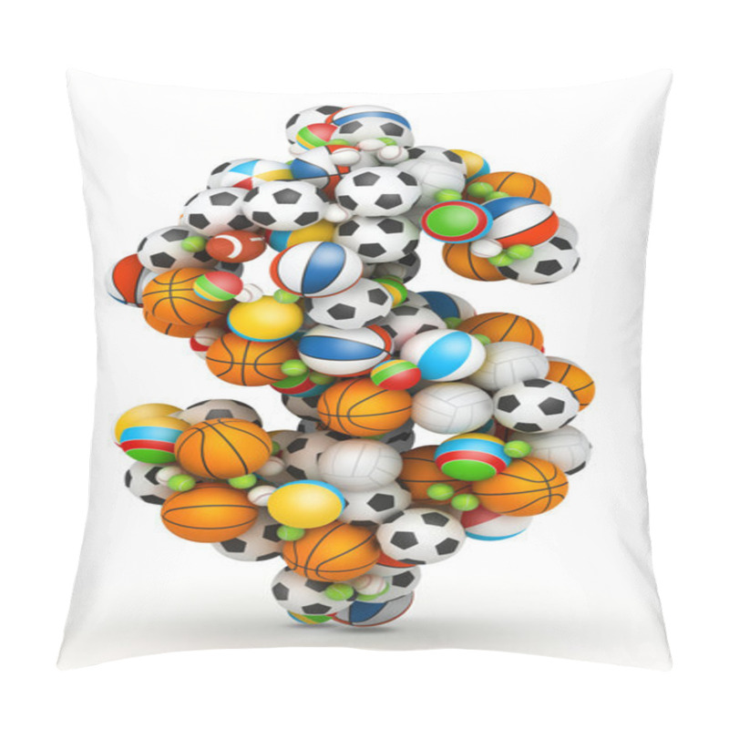 Personality  Dollar Sign , Gaming Balls Alphabet Pillow Covers