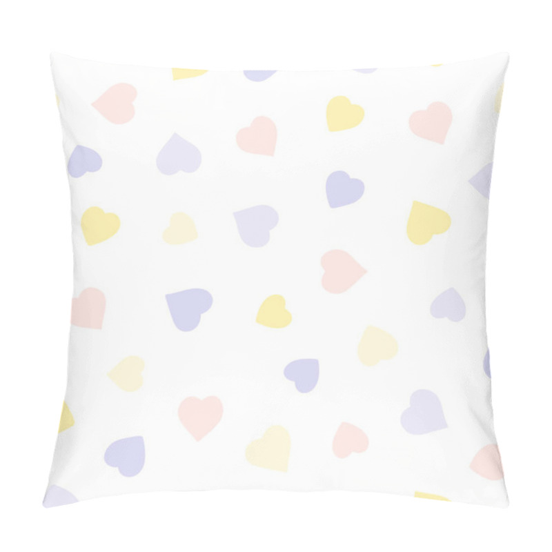 Personality  Cute Heart Shapes Seamless Pattern.  Pillow Covers