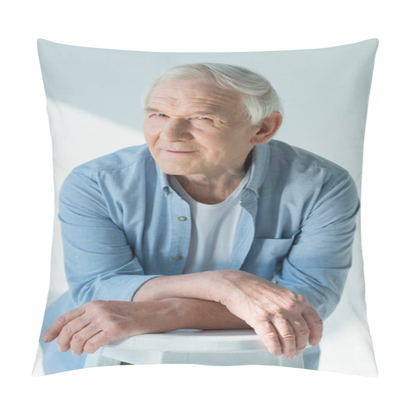 Personality  Stylish Senior Man Pillow Covers