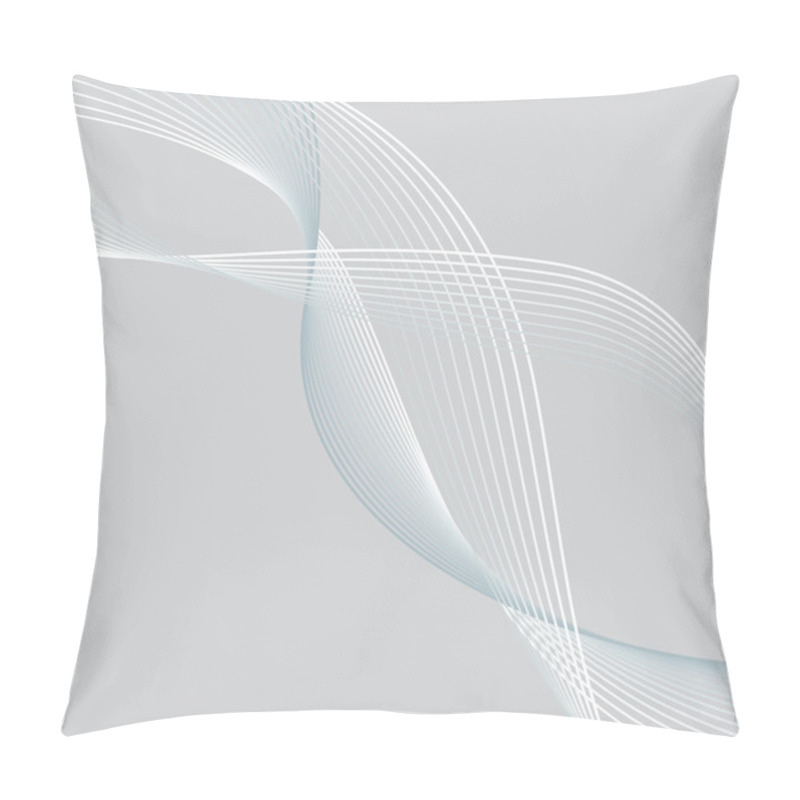 Personality  Smooth White Lines.Vector Illustration Pillow Covers